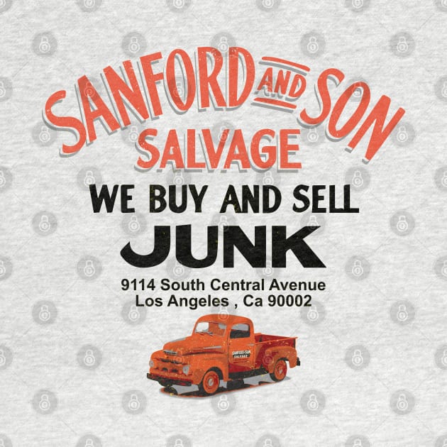 Sanford & Son Salvage Sign by Alema Art